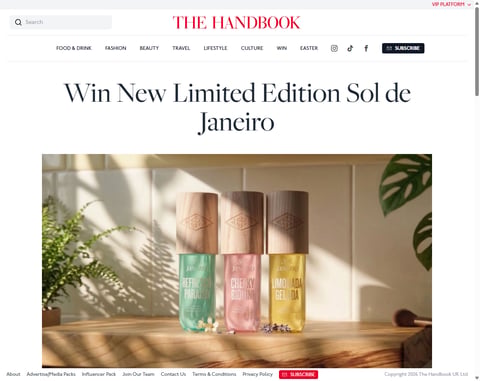 Preview Perfume Mists From Sol De Janeiro