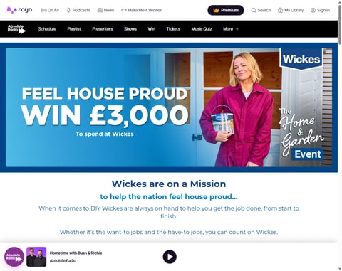 Preview £3,000 Wickes Vouchers