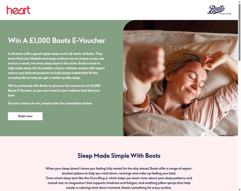 Preview £1,000 Boots E-Voucher