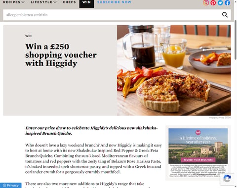 Preview £250 Sainsbury's Voucher