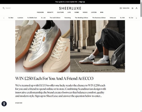 Preview £250 Ecco Vouchers