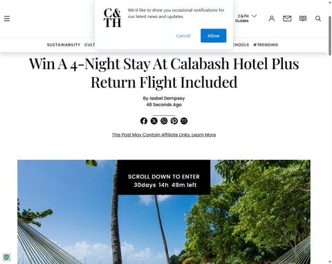 Preview 4-Nights At Calabash, Grenada