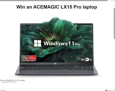 Preview Acemagic Lx15 Pro Laptop