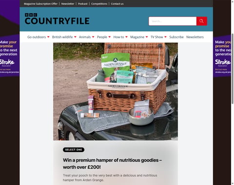Preview £200 Hamper Of Arden Grange Nutritious Goodies For Your Dog