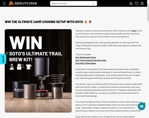 Preview Soto Trail Brew Kit