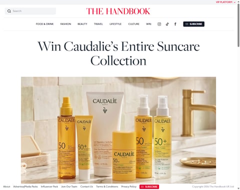 Preview Caudalie's Entire Suncare Collection