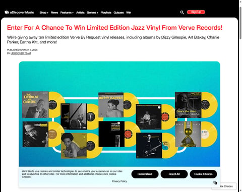 Preview Jazz Vinyl Bundle From Verve Records