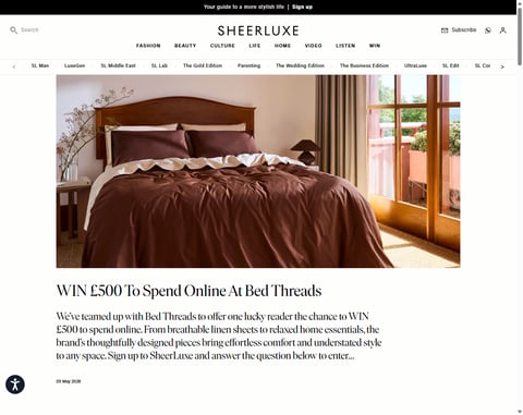 Preview £500 Bed Threads Vouchers