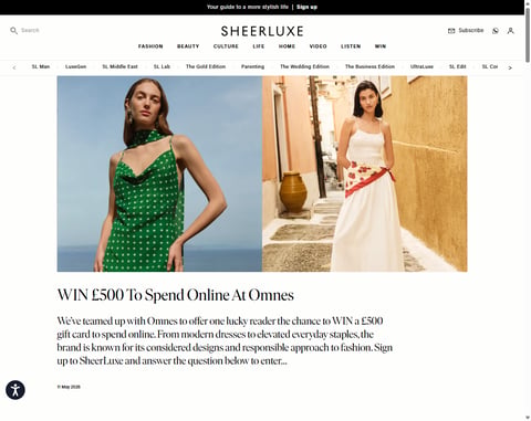 Preview £500 Omnes Vouchers