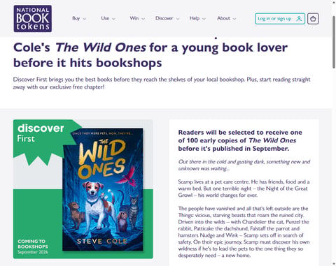 Preview Steve Cole's The Wild Ones