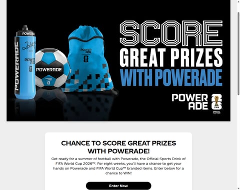 Preview Powerade Fifa World Cup Prizes