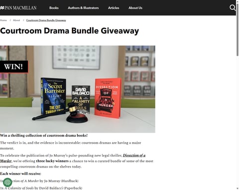 Preview Collection Of Courtroom Drama Books
