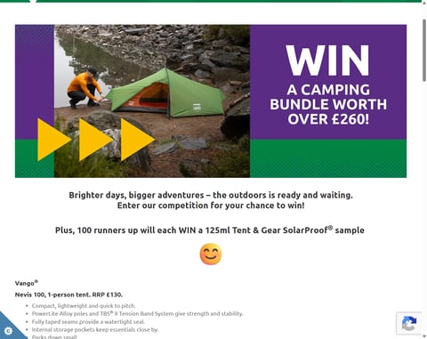 Preview £260 Camping Bundle