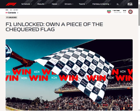 Preview Your Name On A Square Of The Chequered Flag At The F1 Austrian Grand Prix