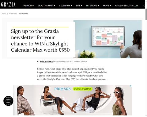 Preview Skylight Calendar Max