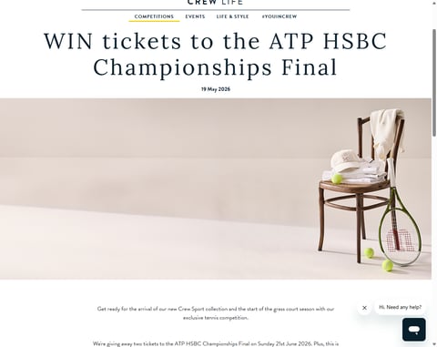 Preview Tickets To Men's HSBC Championships Tennis Final, Queens Club