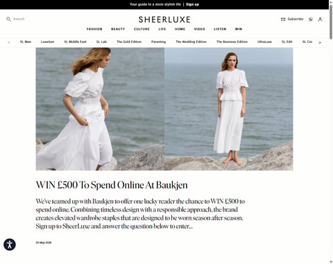 Preview £500 Baukjen Vouchers