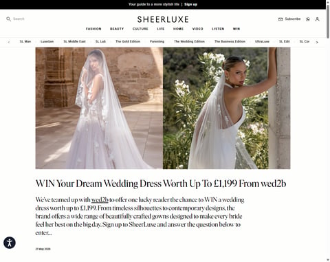 Preview Your Dream Wedding Dress From Wed2b