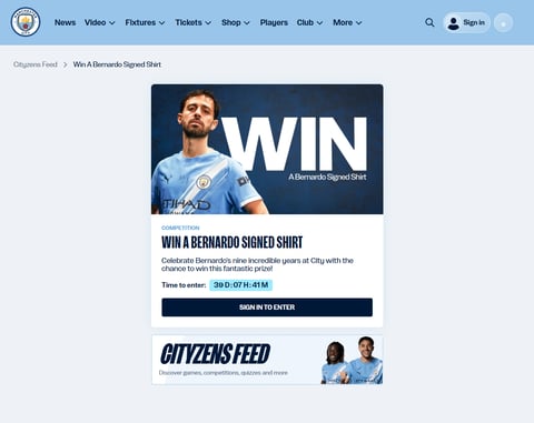 Preview Bernardo Silva Signed Shirt