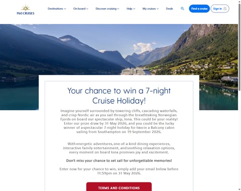 Preview 7-Night Norwegian Fjords Cruise