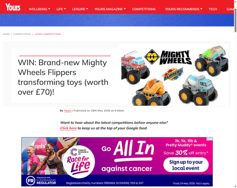 Preview Mighty Wheels Flippers Transforming Toys