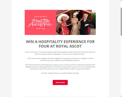 Preview Hospitality Experience At Royal Ascot