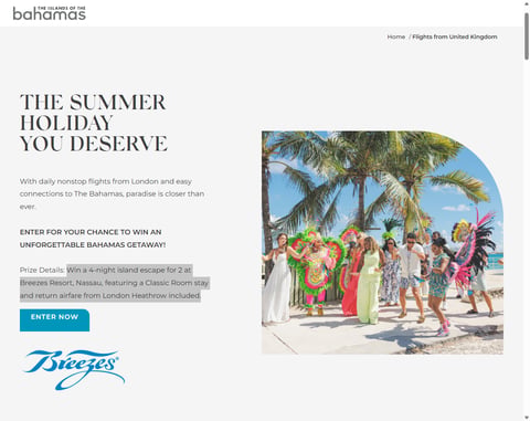 Preview 4-Nights All-Inclusive To Breezes, Bahamas