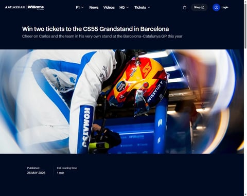 Preview Tickets To The CS55 Grandstand In Barcelona