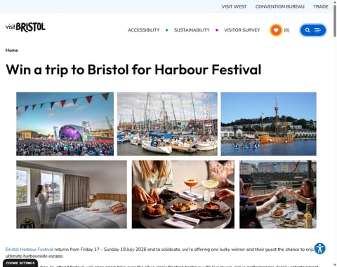 Preview Trip To Bristol For Harbour Festival