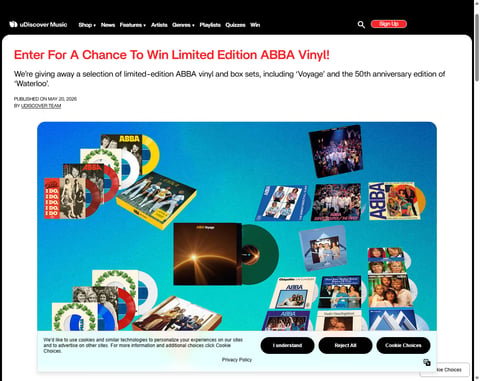 Preview Bundle Of Limited Edition Abba Vinyl