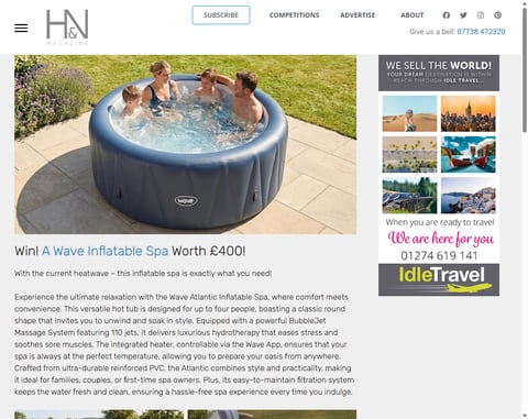 Preview Wave Inflatable Spa Tub