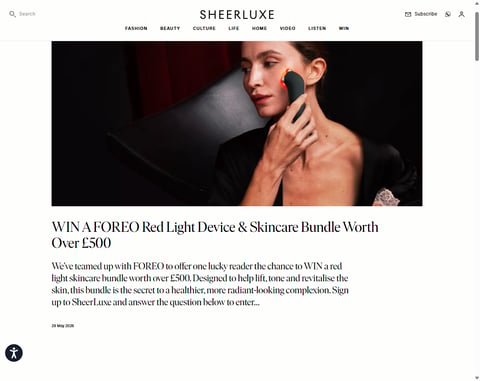 Preview Foreo Red Light Device & Skincare Bundle