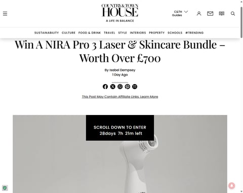Preview Nira Pro 3 Laser and Nira Skincare Bundle