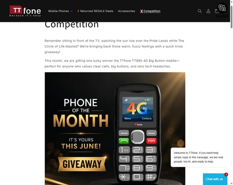 Preview Ttfone Tt890 Big Button Simple Mobile Phone