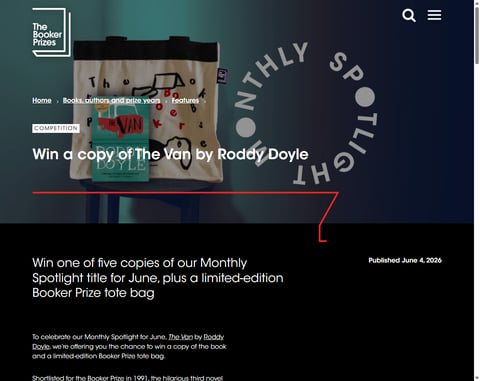 Preview The Van By Roddy Doyle Plus Limited-Edition Booker Prize Tote Bag