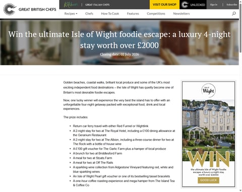 Preview Isle Of Wight 4 Night Stay