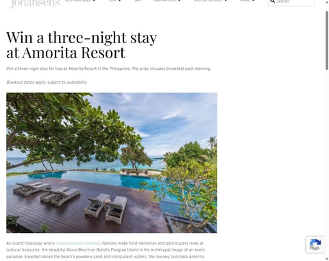 Preview 3-Nights At Amorita Resort In The Philippines
