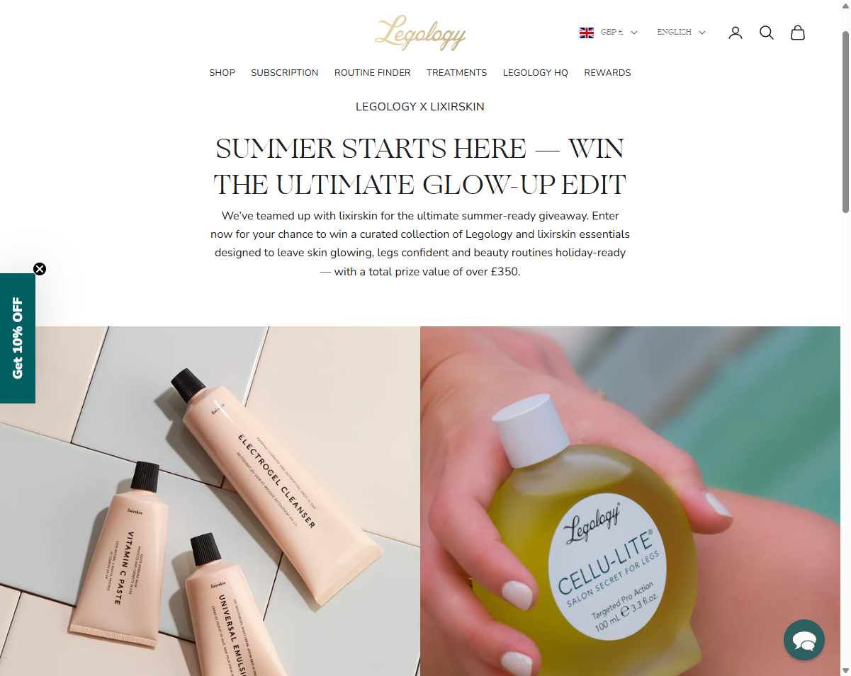Preview Skincare Bundle From Legology & Lixirskin