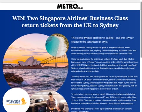 Preview Return Flights To Sydney