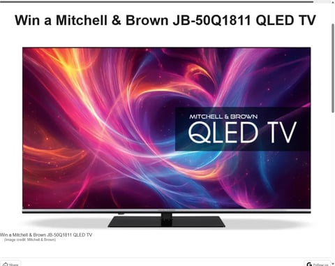 Preview Mitchell & Brown Jb-50Q1811 QLED TV