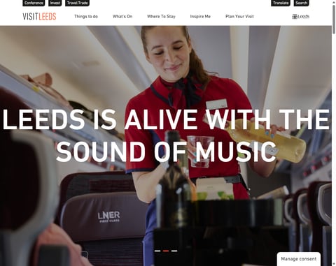 Preview Musical City-Break In Leeds From London