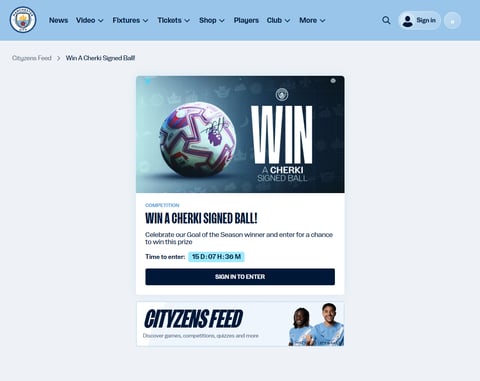 Preview Football Signed By Rayan Cherki