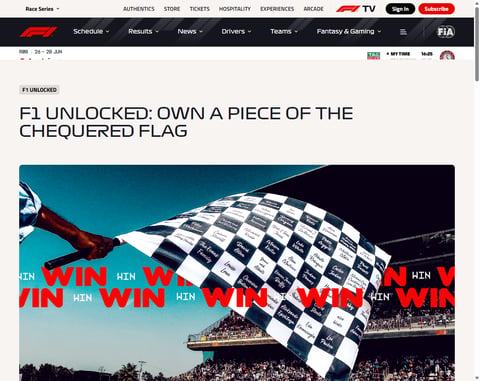 Preview Your Name On A Square Of The Chequered Flag At The F1 Hungarian Grand Prix