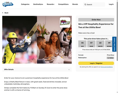 Preview Vip Hospitality Experience At The Utilita Bowl