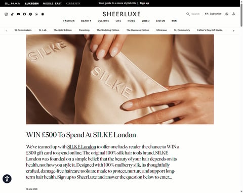 Preview £500 Silke London Vouchers