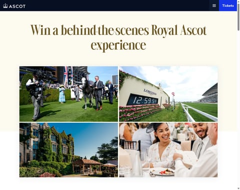Preview Behind-The-Scenes Royal Ascot Experience