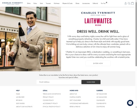 Preview Charles Tyrwhitt Men's Linen Wardrobe