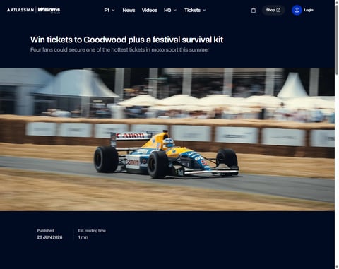 Preview Tickets To Goodwood Festival Of Speed Plus A Festival Survival Kit