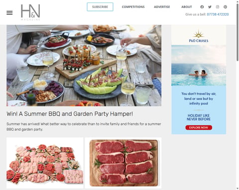 Preview Garden Party Bbq Food & Drink Hamper