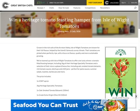 Preview Heritage Tomato Hamper From Isle Of Wight Tomatoes